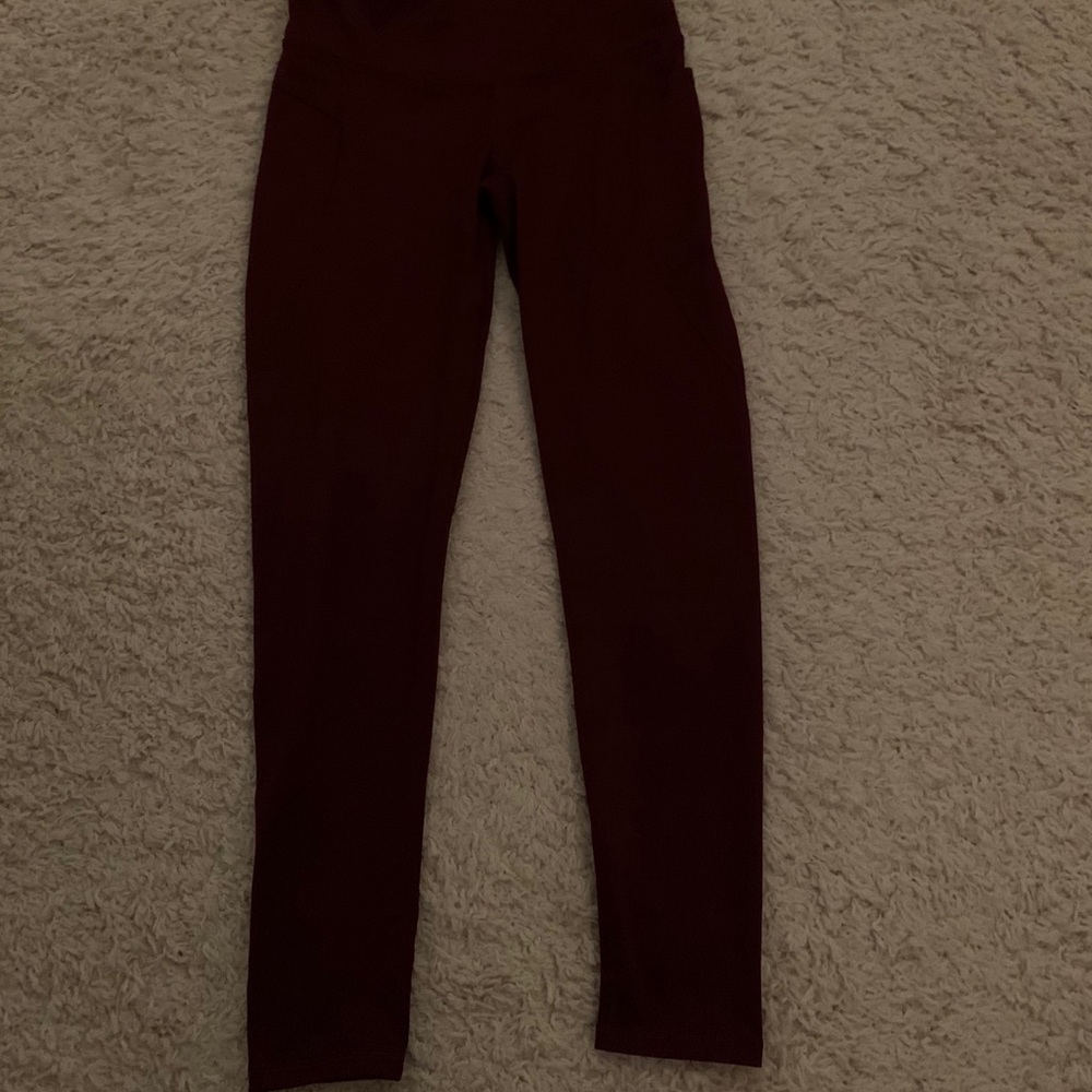 Champion Maroon Leggings
